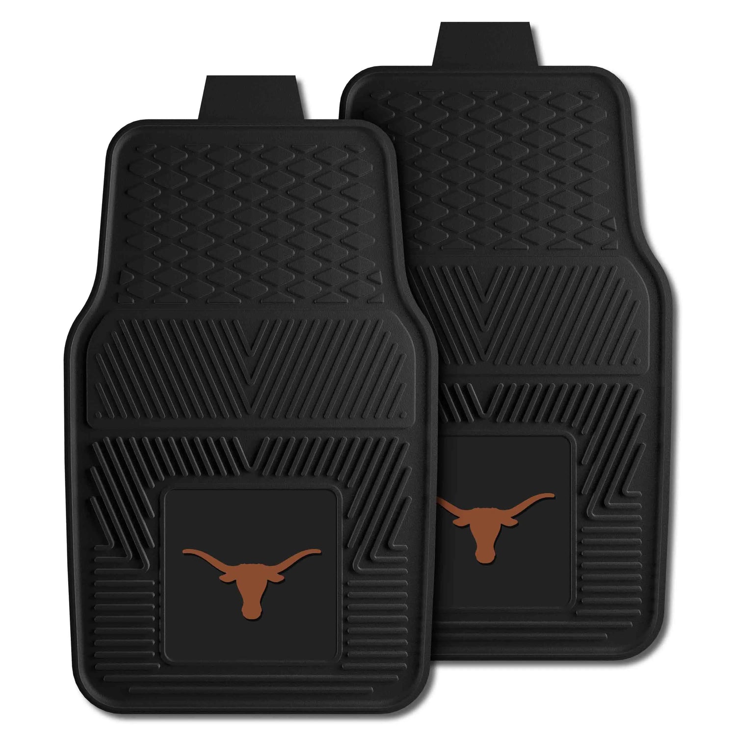 Fanmats Texas Longhorns 2pc Vinyl Car Mat Set Fanmats