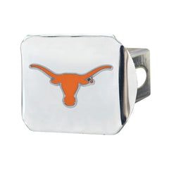 Fanmats Texas Longhorns Color Hitch Cover - Chrome Fanmats