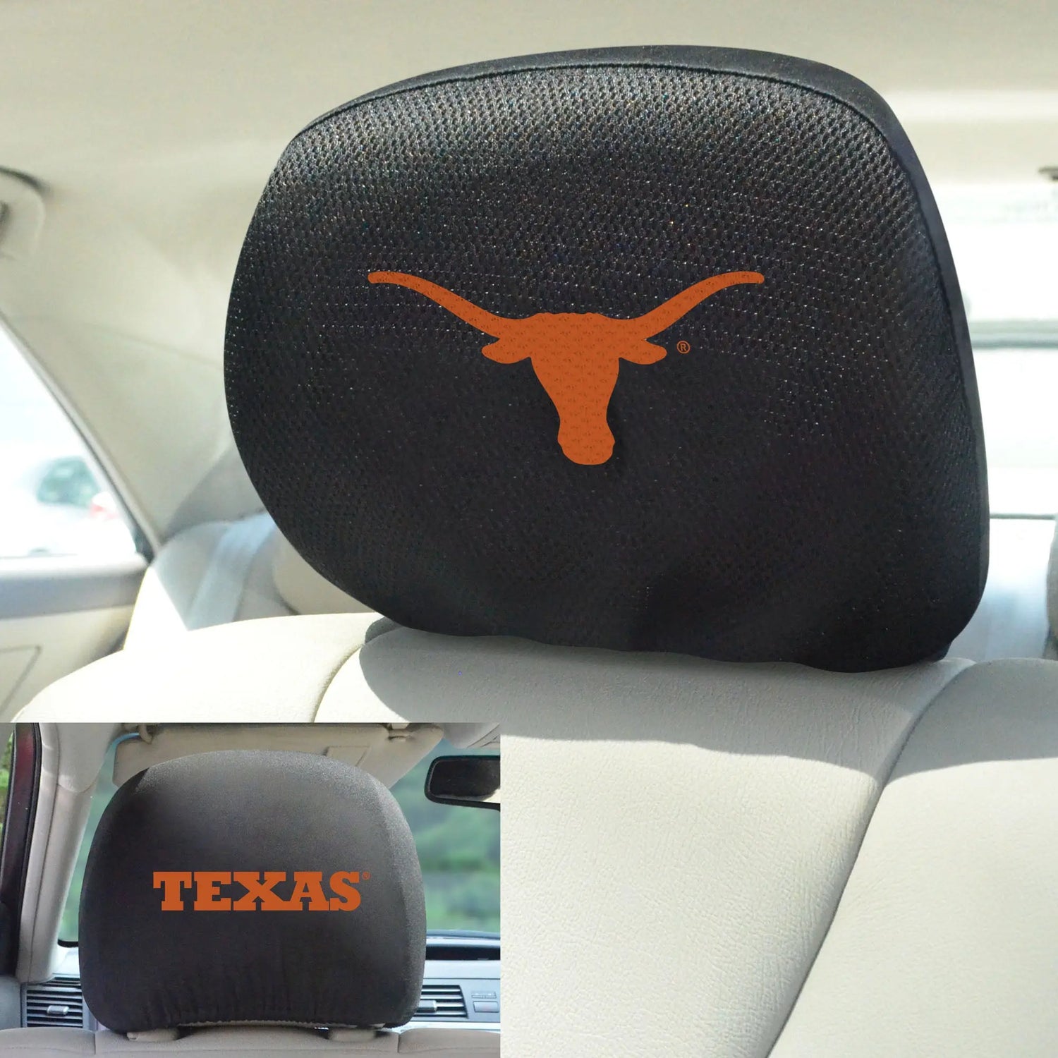 Fanmats Texas Longhorns Headrest Cover Fanmats