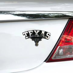 Fanmats Texas Longhorns Molded Chrome Emblem Fanmats