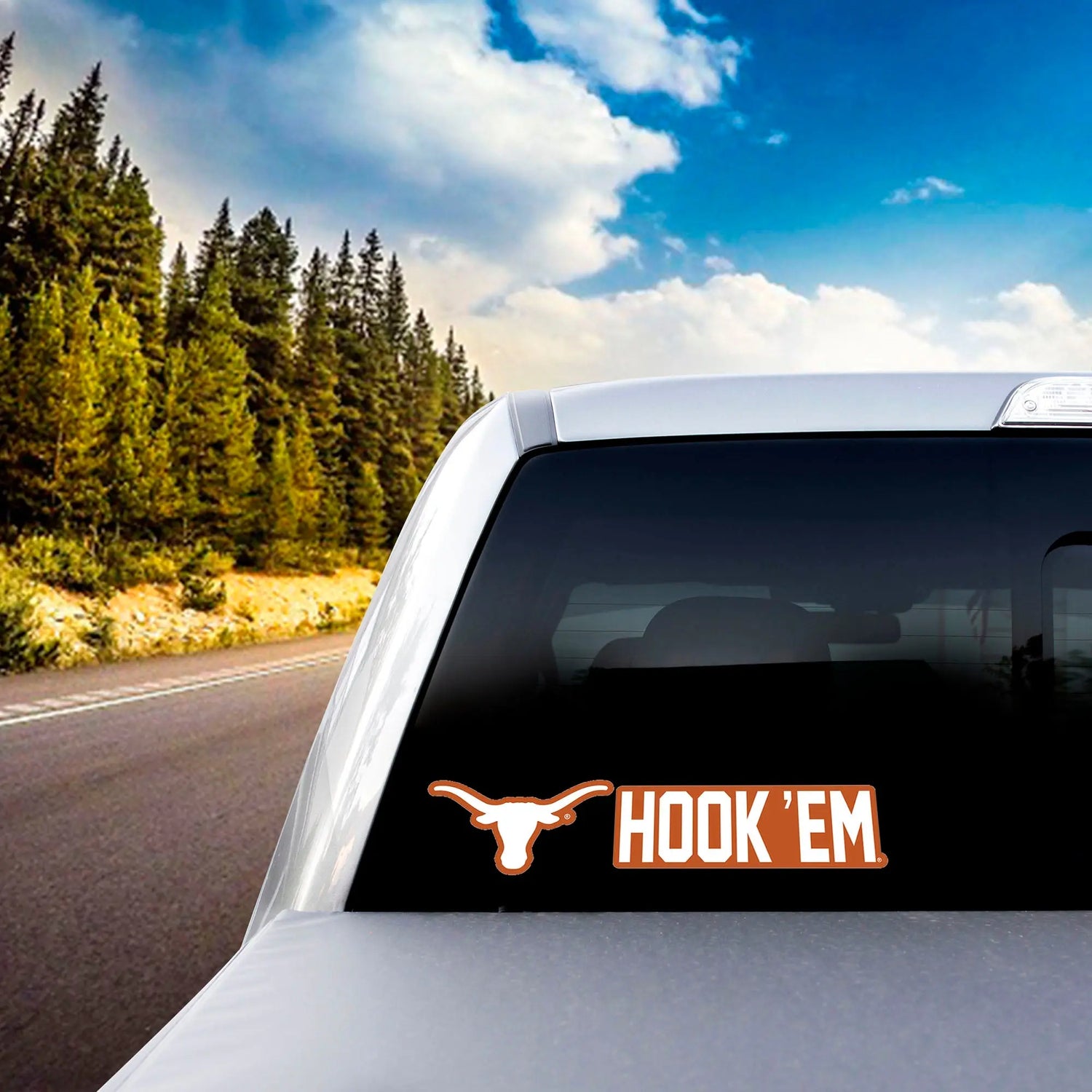 Fanmats Texas Longhorns Team Slogan Decal Fanmats