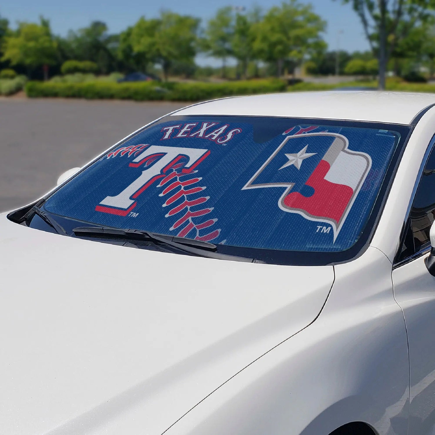 Fanmats Texas Rangers Auto Shade Fanmats