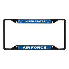 Fanmats U.S. Air Force License Plate Frame - Black Fanmats