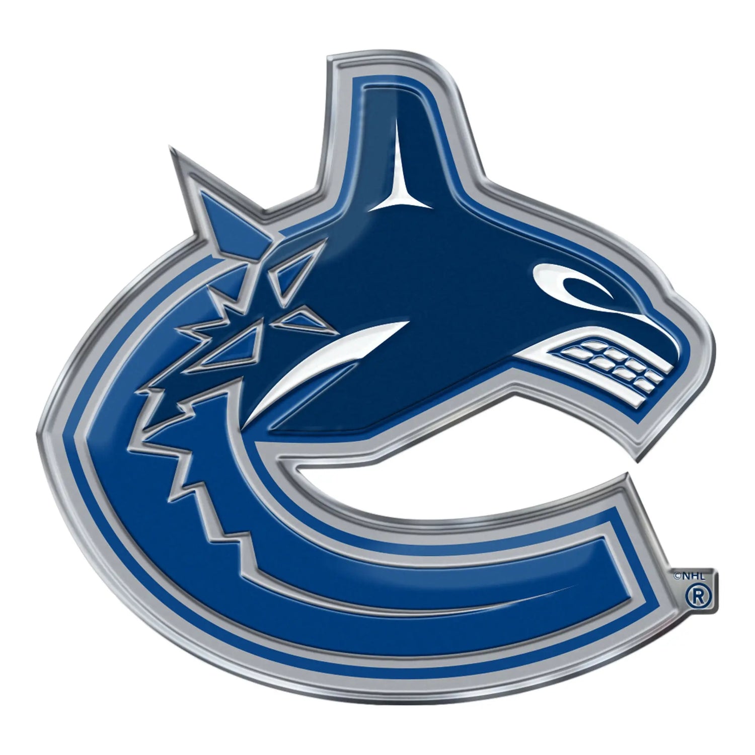 Fanmats Vancouver Canucks Embossed Color Emblem Fanmats