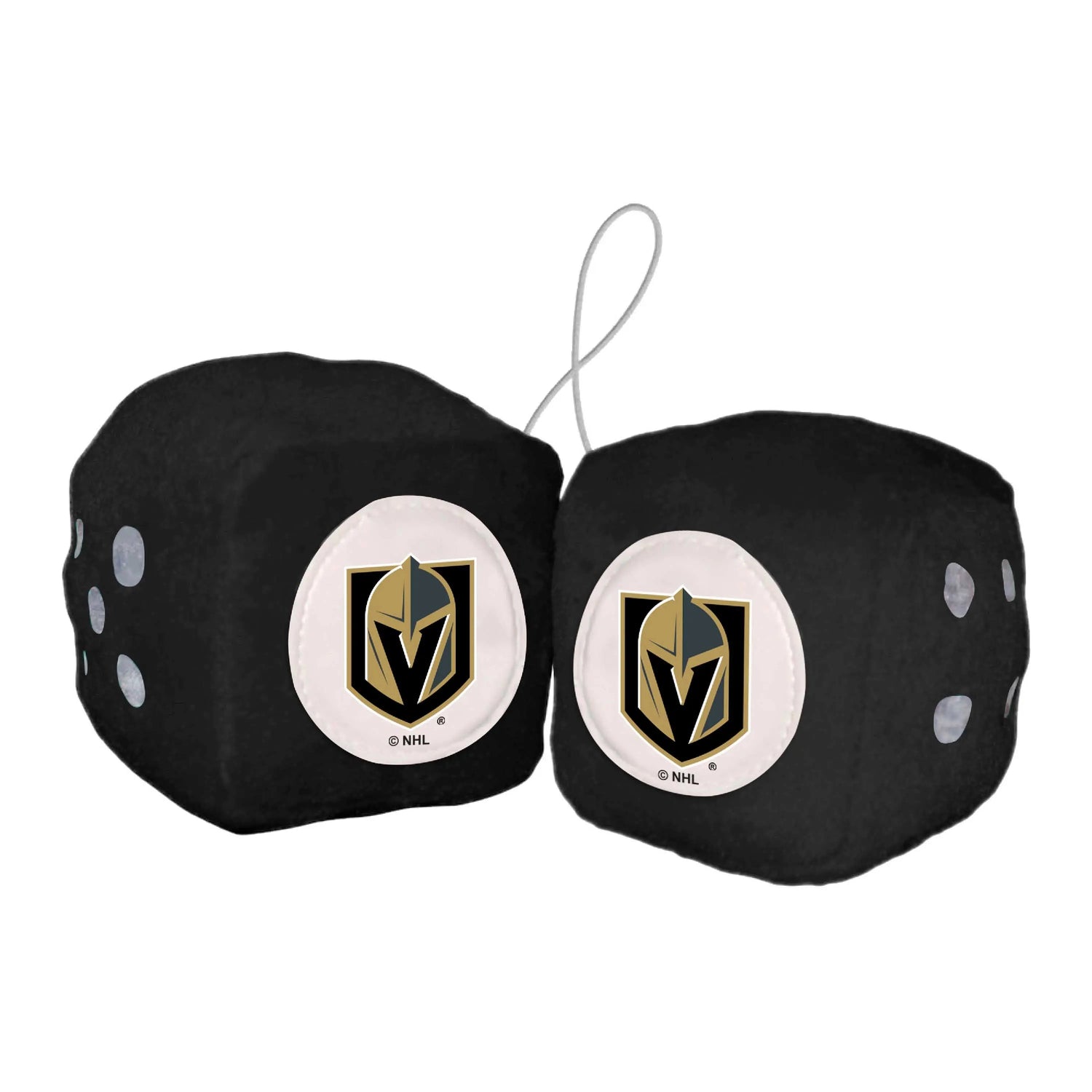 Fanmats Vegas Golden Knights Fuzzy Dice Fanmats