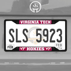 Fanmats Virginia Tech Hokies License Plate Frame - Black Fanmats