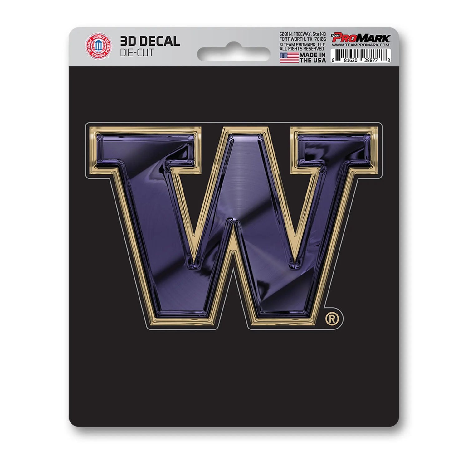 Fanmats Washington Huskies 3D Decal Fanmats