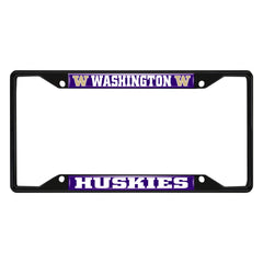 Fanmats Washington Huskies License Plate Frame - Black Fanmats