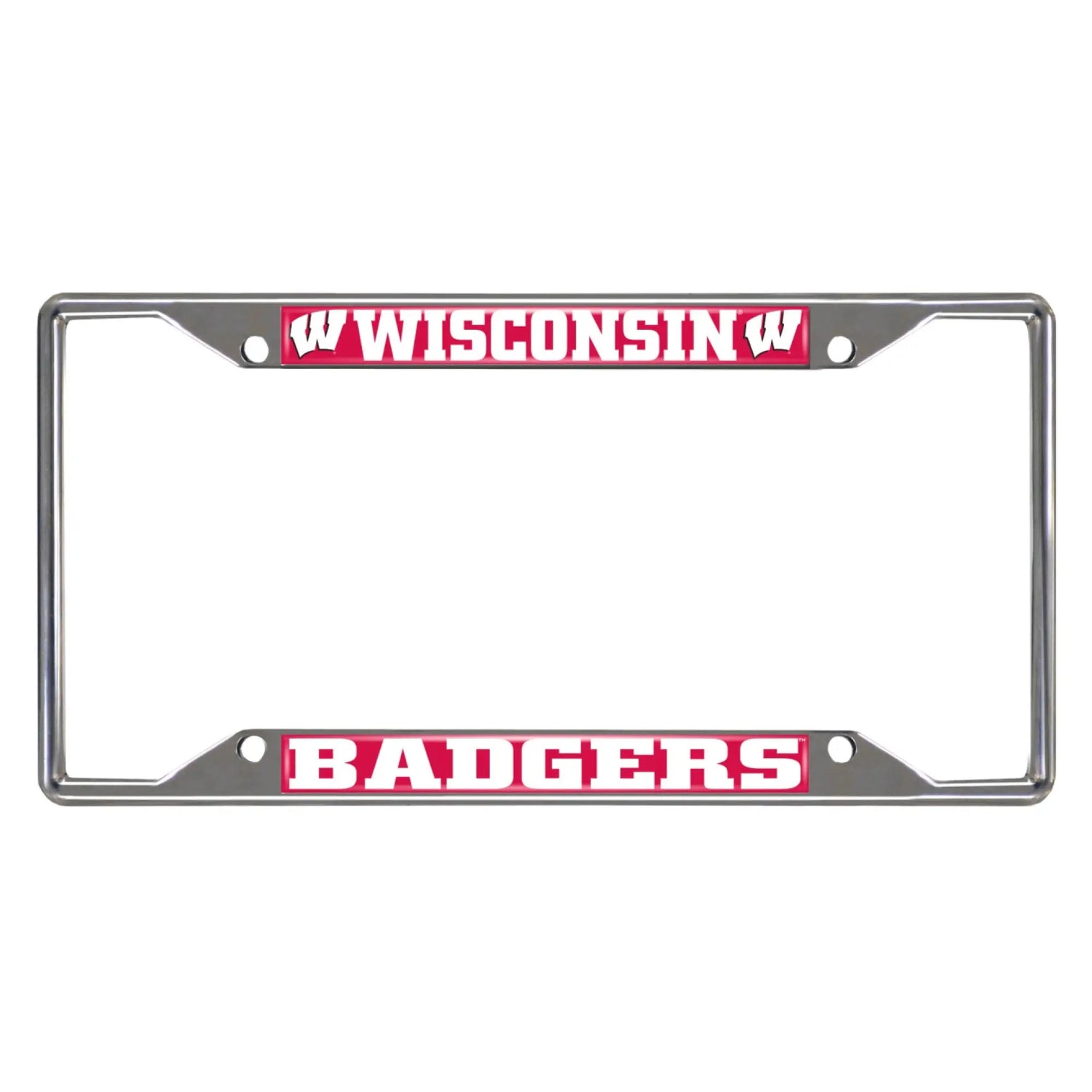 Fanmats Wisconsin Badgers License Plate Frame Fanmats