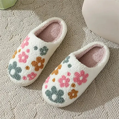 Floral Pattern Slippers - M/L PinkPro Beauty Supply