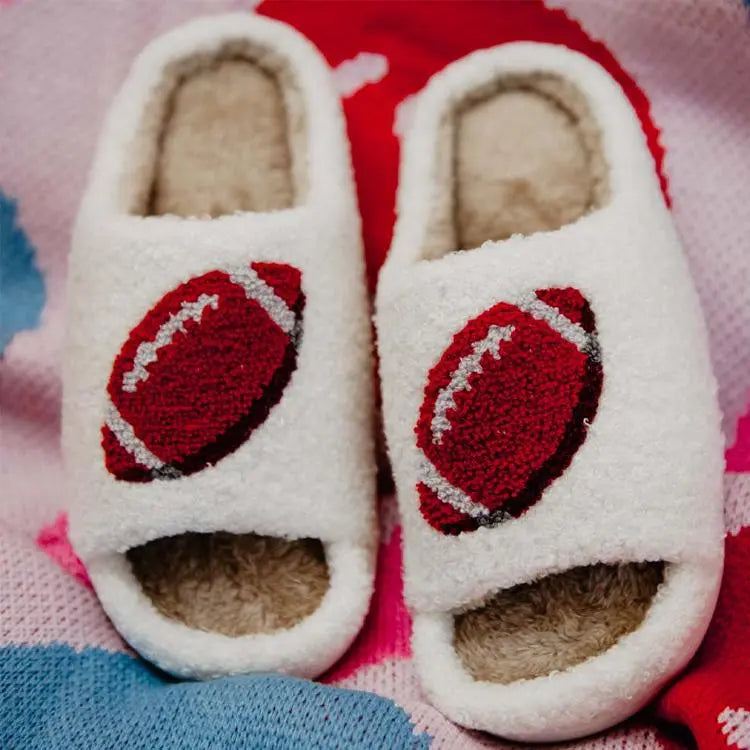 Football Slippers S/M PinkPro Beauty Supply