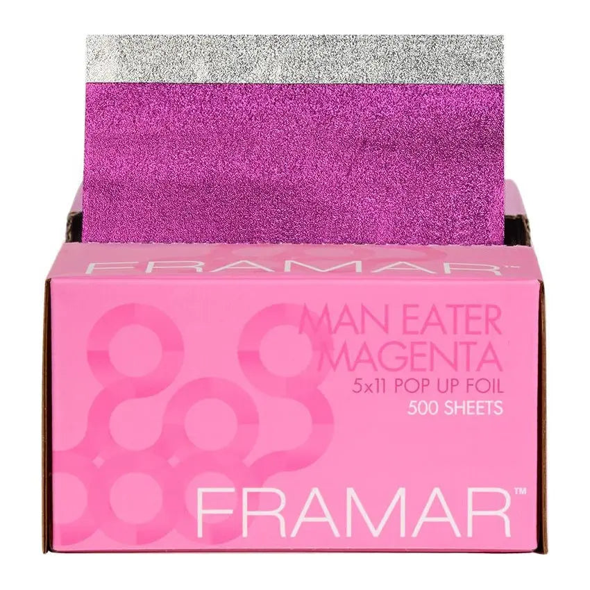 Framar 5x11 Pop Up Foil It Sheets Man Eater Magenta Framar