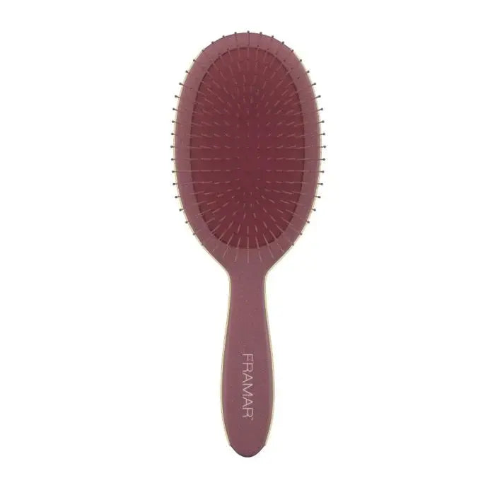 Framar Dark Academia Detangle Brush Maroon Framar