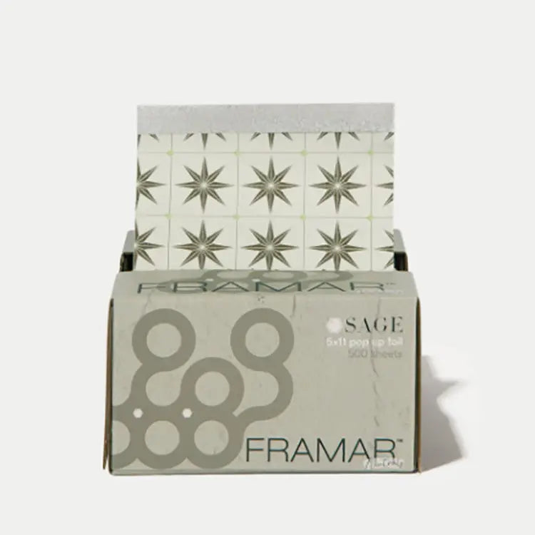 Framar Neutrals Pop Up Foil Sage 500 Count Framar