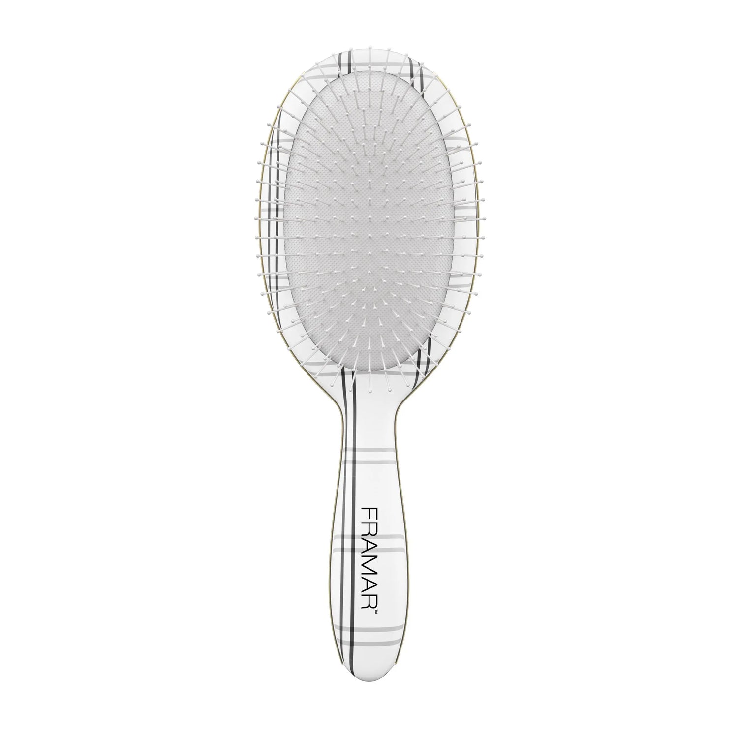 Framar Plaid Hair Day Detangle Brush Charlotte Framar