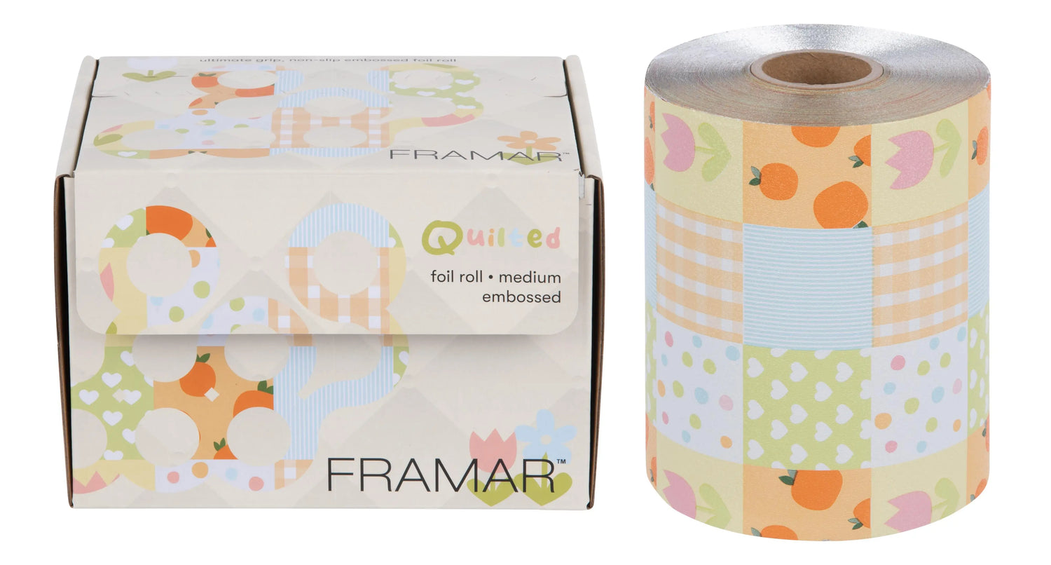 Framar Quilted Embossed Foil Roll 320 Feet Framar