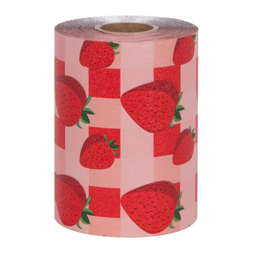 Framar Strawberry Shortcake Embossed Foil Roll 320 Feet Framar