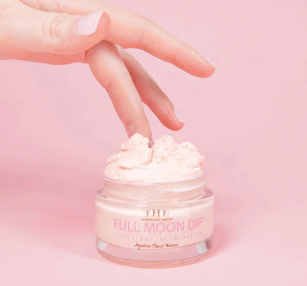 FarmHouse Fresh Full Moon Dip Iridescent Ageless Facial Mousse 1.7 oz
