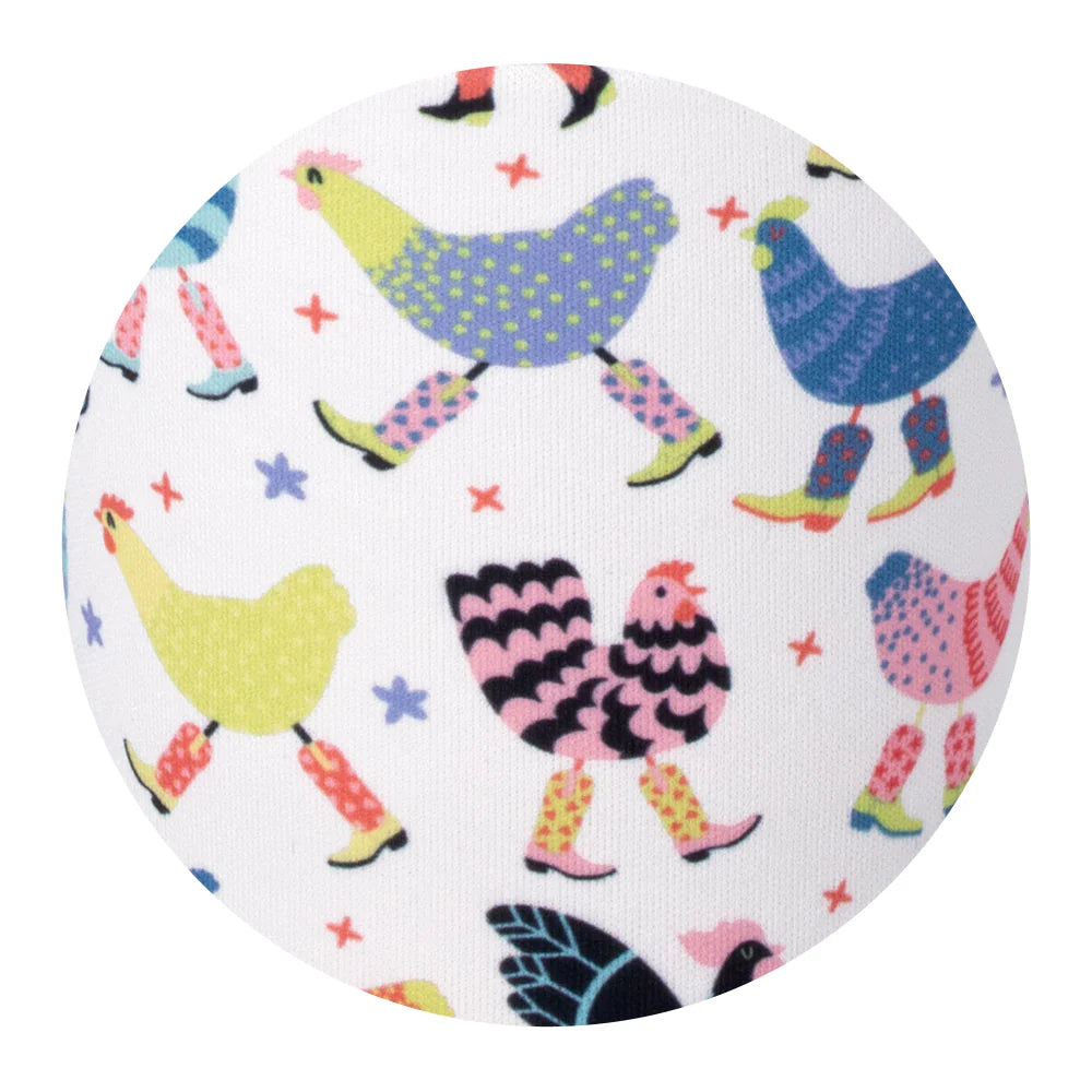 Swig Life Large Iced Cup Coolie -  Funky Chicken