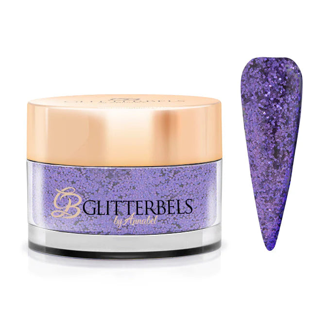 Glitterbels Medium Loose Glitter-Amethyst Medium 0.5 oz.