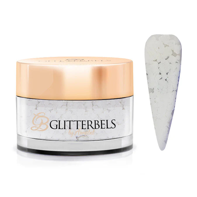 Glitterbels Chunky Loose Glitter – Snowbelle
