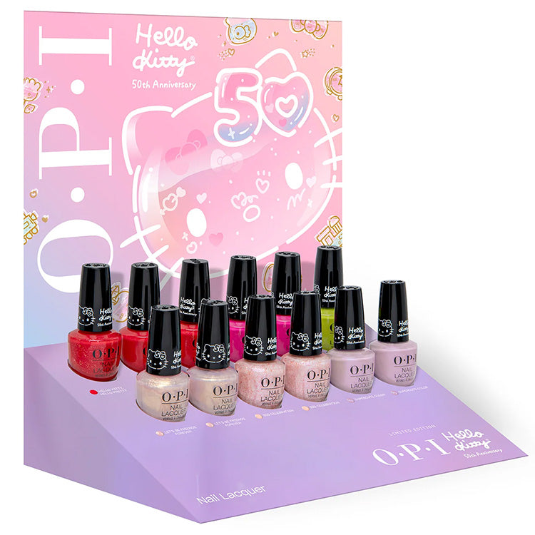 OPI GelColor OPI x Hello Kitty® Collection Nail Lacquer 12 Piece Display