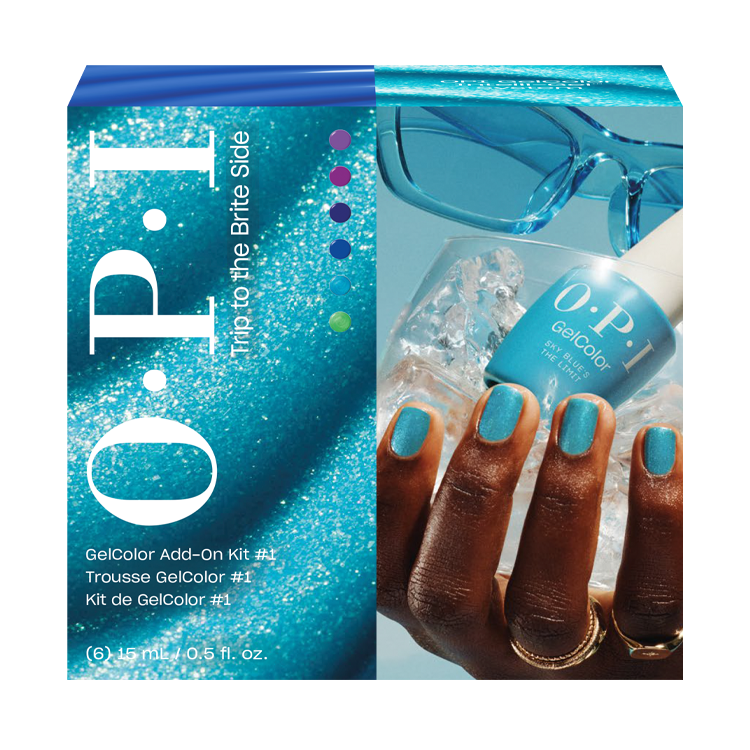 OPI Trip to the Brite Side Collection - GelColor Add on Kit #1