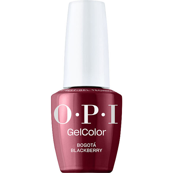 OPI GelColor Intelli-Gel Bogota Blackberry .5 oz.