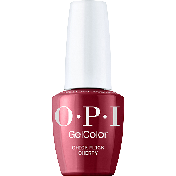 OPI GelColor Intelli-Gel Chick Flick Cherry .5 oz.