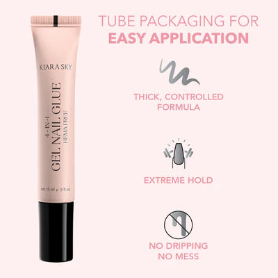Kiara Sky 4 in 1 Nail Glue