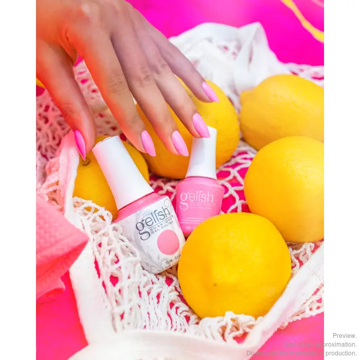 Gelish & Morgan Taylor Duo -Make You Blink Pink .5 oz
