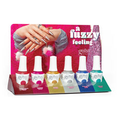 Gelish A Fuzzy Feeling Collection 6 Piece Display Gelish & Morgan Taylor