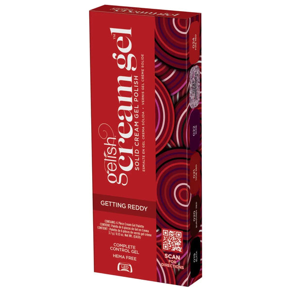 Gelish Cream Gel 6 Piece Palette - Getting Reddy - PinkPro Beauty
