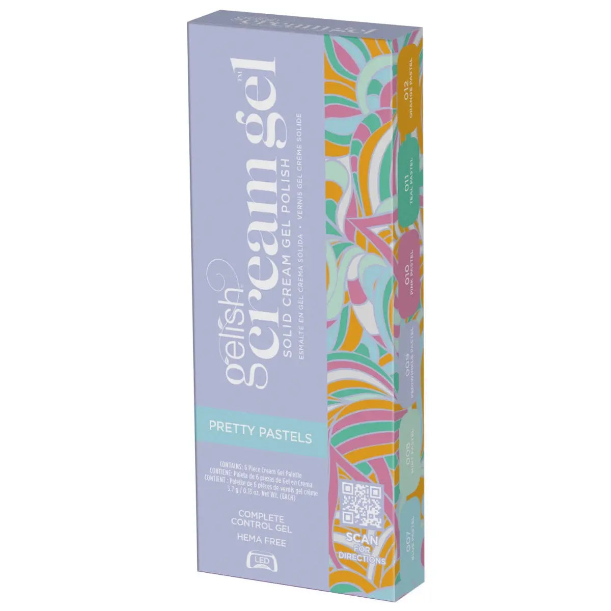 Gelish Cream Gel 6 Piece Palette - Pretty Pastels - PinkPro Beauty 