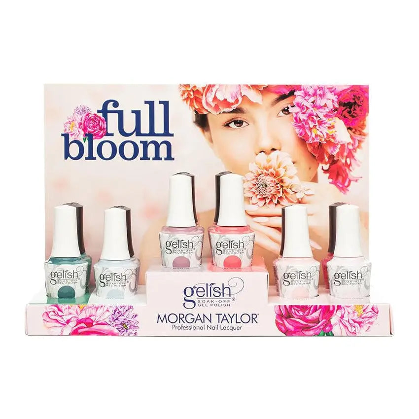 Gelish Full Bloom Collection 12 Piece Mixed Display Gelish & Morgan Taylor