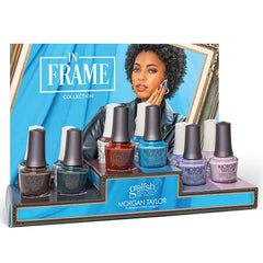 Gelish/Morgan Taylor In Frame Collection Mixed 12 Piece Display Gelish & Morgan Taylor