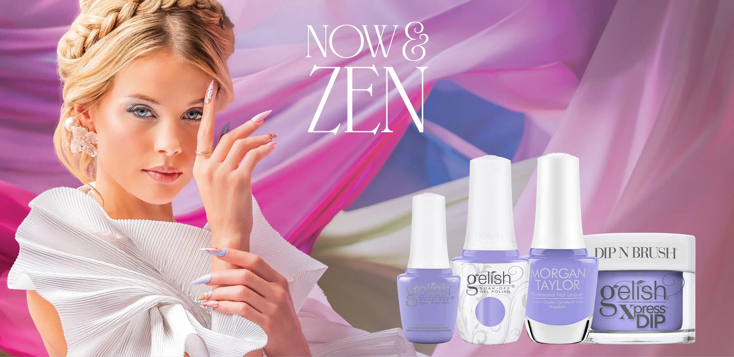 【みょん♡】　ニュースキン styling gel 4本セット Gelish Morgan Taylor Duo Powers of Persuasion 0.5 oz. - PinkPro