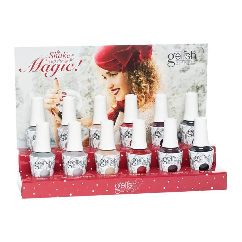 Gelish Shake Up The Magic Collection 12 Piece Display Gelish & Morgan Taylor