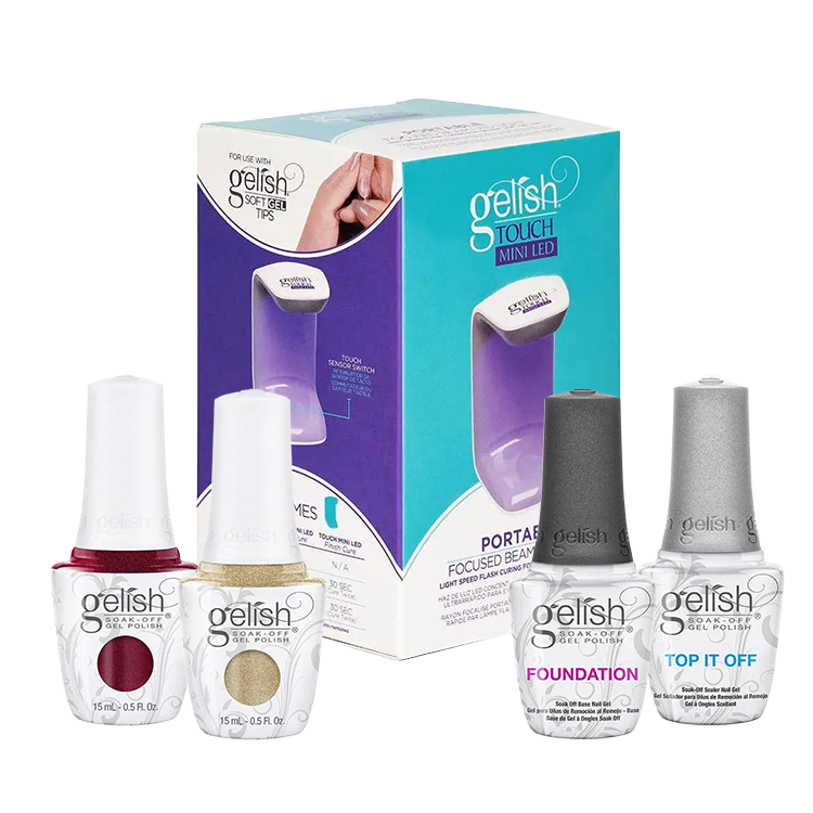 Gelish Sleigh Bell Bundle with LED Light