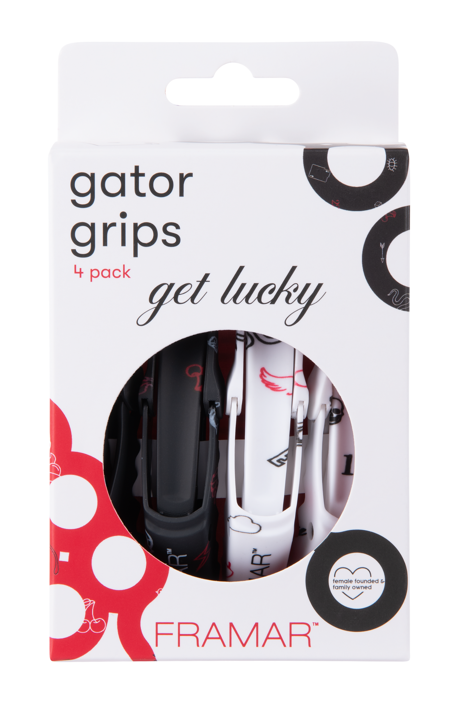 Framar Get Lucky Gator Grips - 4 Pack