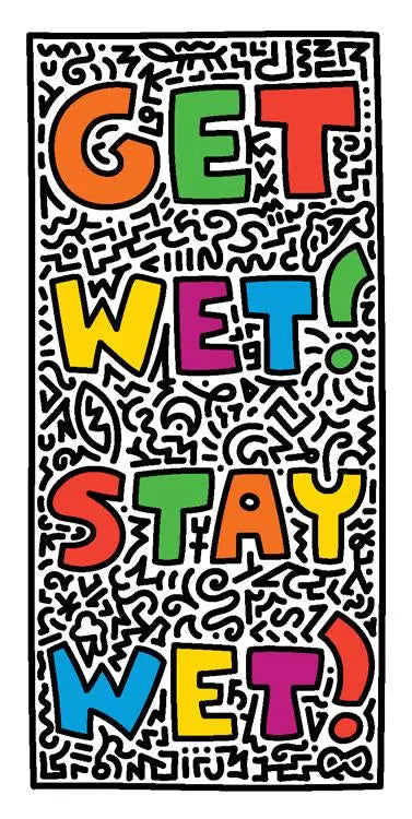 Get Wet Stay Wet Beach Towel PinkPro Beauty Supply