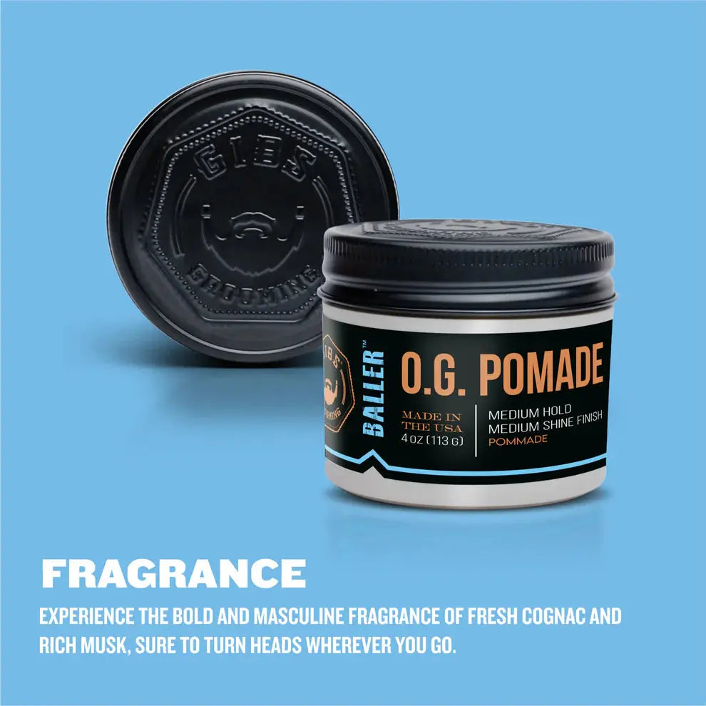 Gibs Baller O.G. Pomade - 4 oz. Gibs Grooming