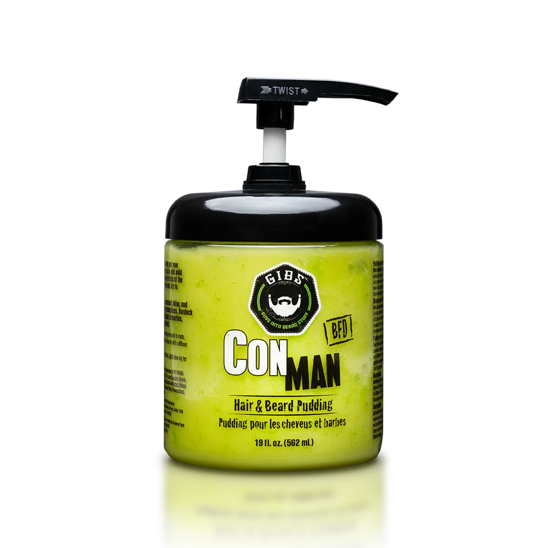 Gibs Con Man Pudding 19 oz. Gibs Grooming