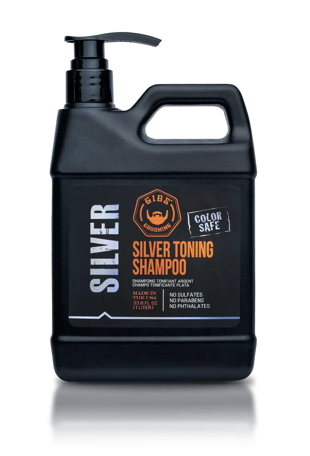 Gibs Silver Toning Shampoo 33.8 OZ Gibs Grooming