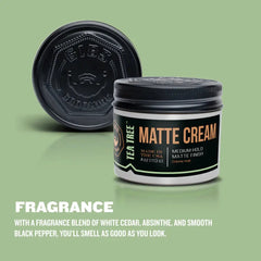 Gibs Tea Tree Matte Cream - 4 oz. Gibs Grooming