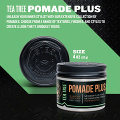 Gibs Tea Tree Pomade - 4 oz. Gibs Grooming