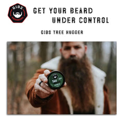 Gibs Tree Hugger Vegan Beard Balm - 2 oz. Gibs Grooming