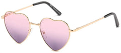 Giselle Heart Assorted Sunglasses PinkPro Beauty Supply