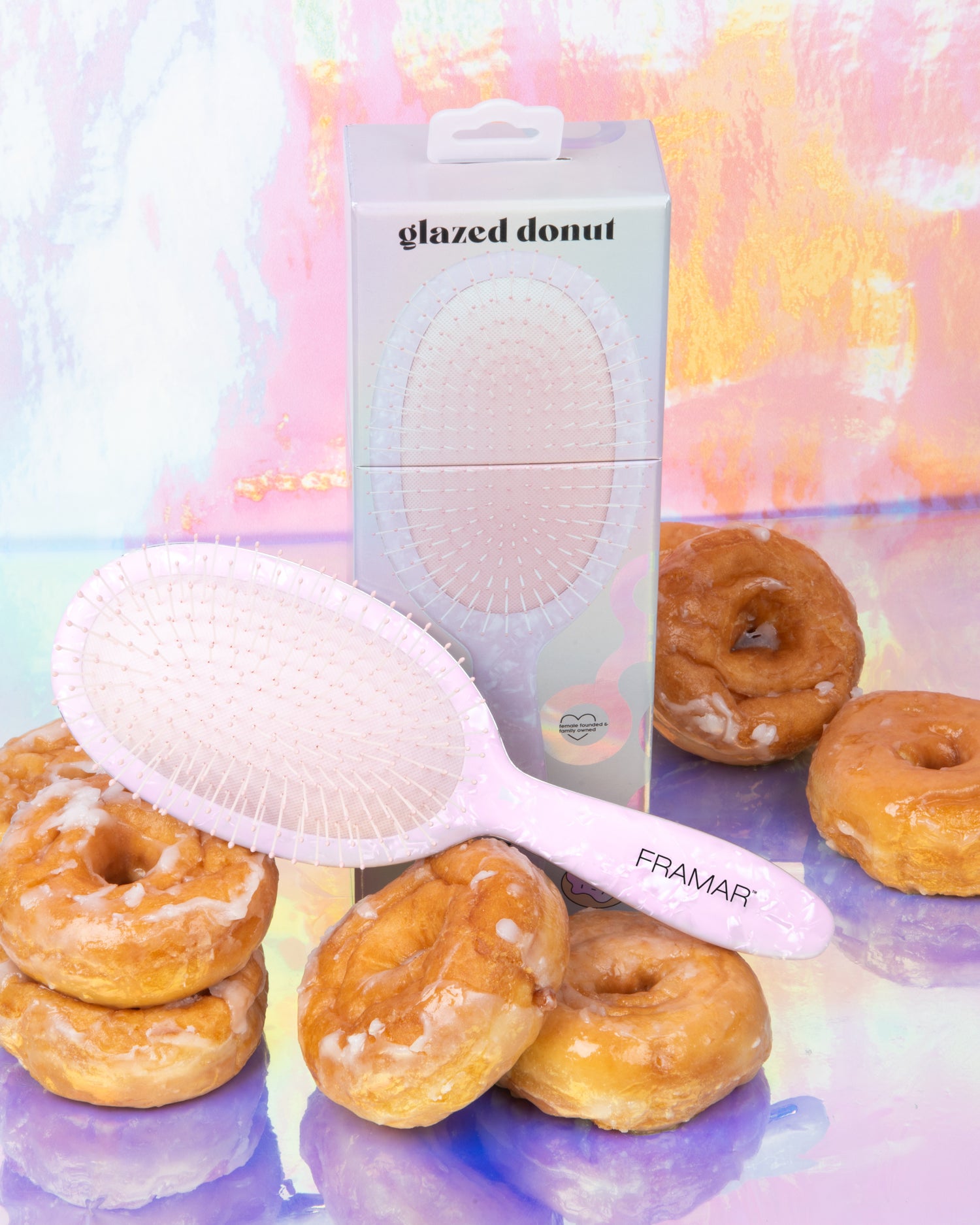 Framar Detangle Brush - Glazed Donut
