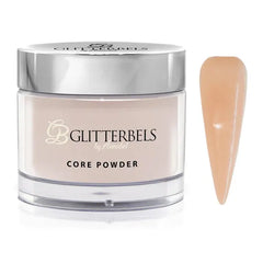 Glitterbels Acrylic Powder - Peacherbel Cover .98 oz Glitterbels